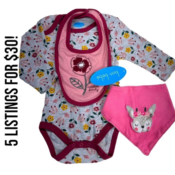 Bon Bebe Other - Baby Girl Matching outfit set​